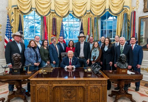Oval Office After Farmer Roundtable